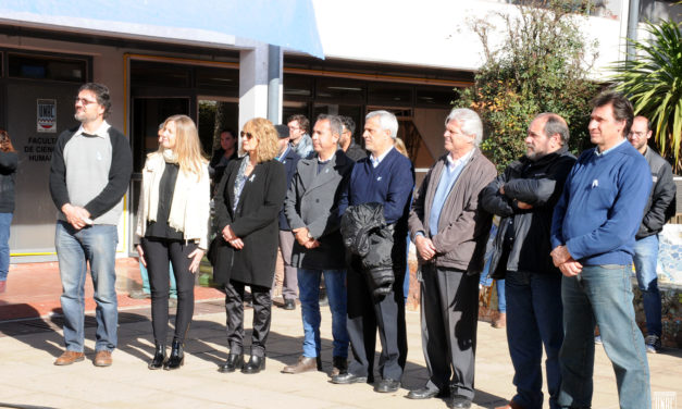La UNRC honró a Manuel Belgrano y a nuestra enseña patria