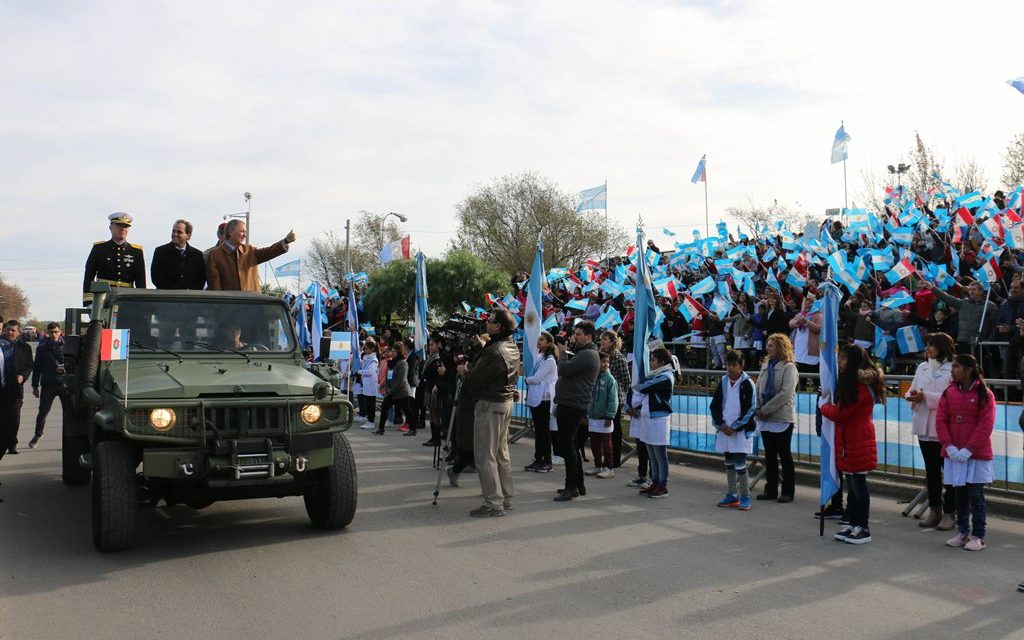 Gran festejo del Día de la Bandera en Río Cuarto