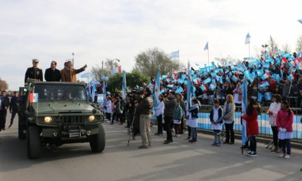 Gran festejo del Día de la Bandera en Río Cuarto