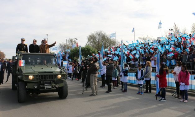 Gran festejo del Día de la Bandera en Río Cuarto