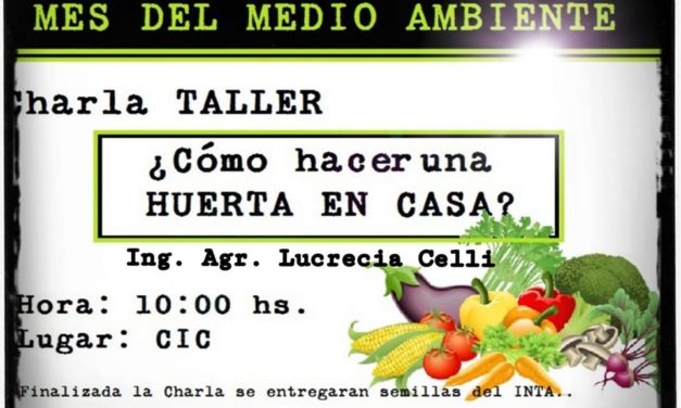 Las Acequias: charla taller «Huerta en tu casa»