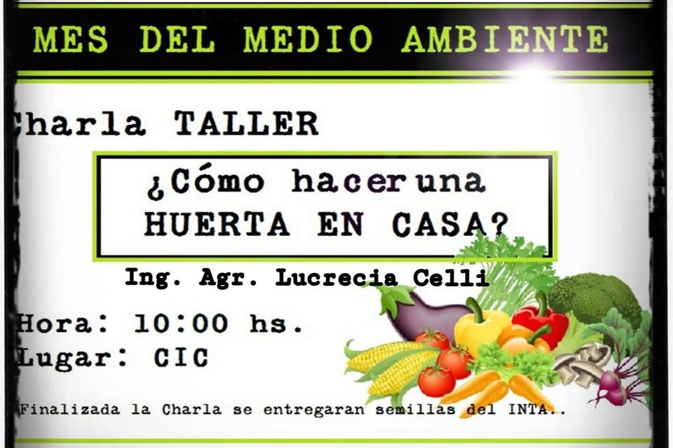 Las Acequias: charla taller «Huerta en tu casa»
