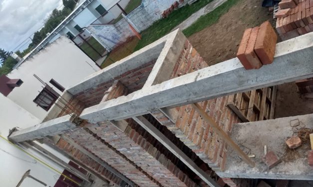 Adelia María: construcción de sala en el Jardín de Infantes Rivadavia