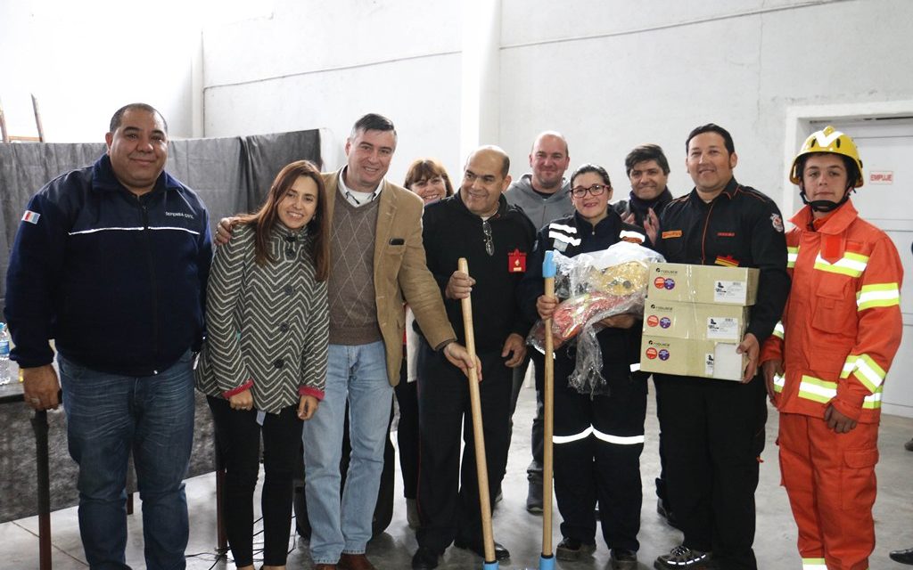 Nuevo equipamiento para Bomberos Voluntarios de Regional 5