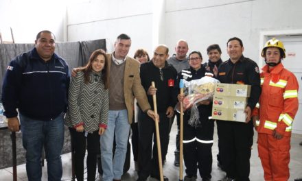 Nuevo equipamiento para Bomberos Voluntarios de Regional 5