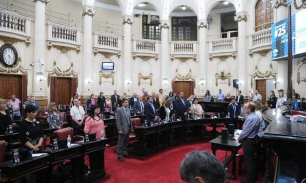 Se desarrolló la 25º Sesión Ordinaria de la Unicameral