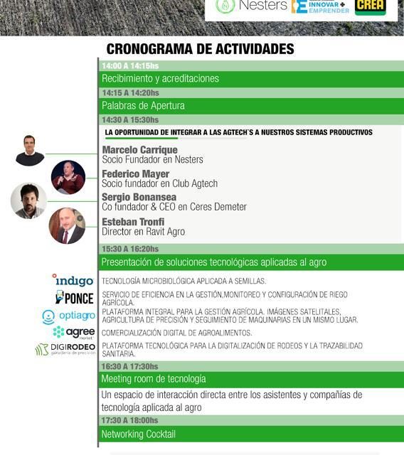 Se realizará la jornada “Red de potenciación de Nesters – CREA”