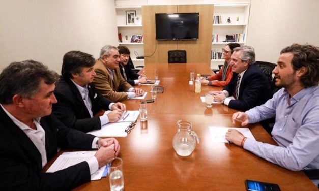 Reunión entre Alberto Fernández y el campo