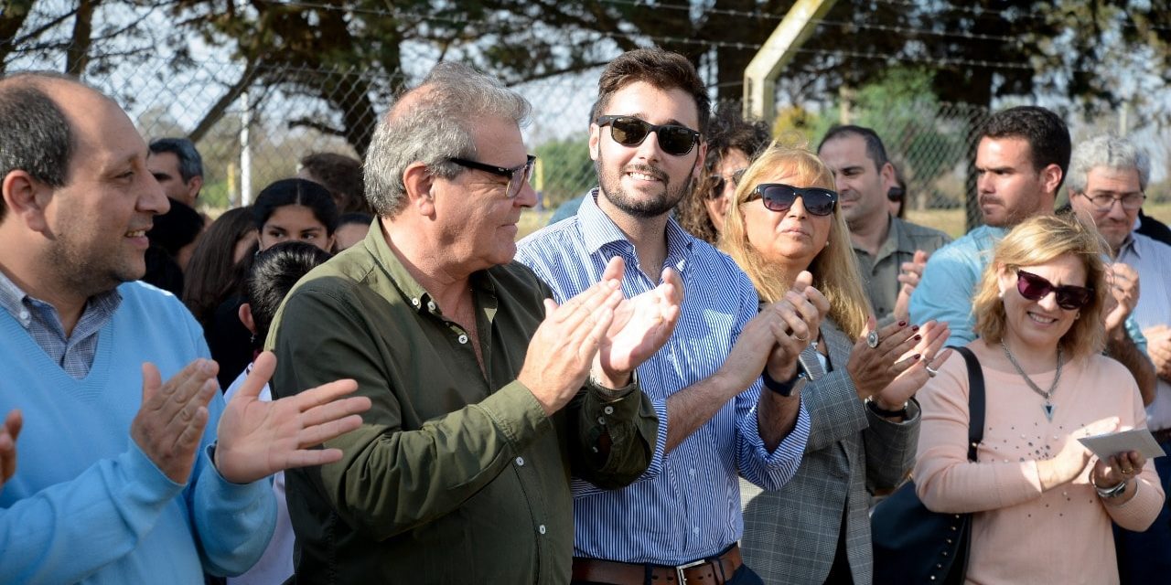 Sergio Busso visitó el IPEA 105 «Alfonsina Storni» en General Deheza