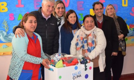 Río Cuarto:  Funcionarios visitaron la Sala Cuna de barrio IPV  Alberdi