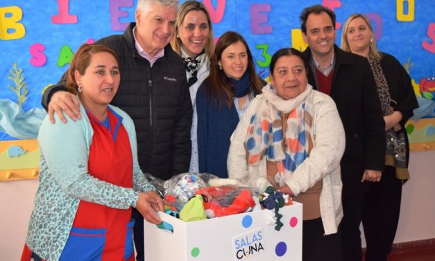 Río Cuarto:  Funcionarios visitaron la Sala Cuna de barrio IPV  Alberdi
