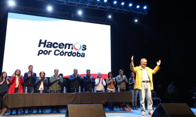 Schiaretti llamó a los cordobeses a acompañar la boleta corta
