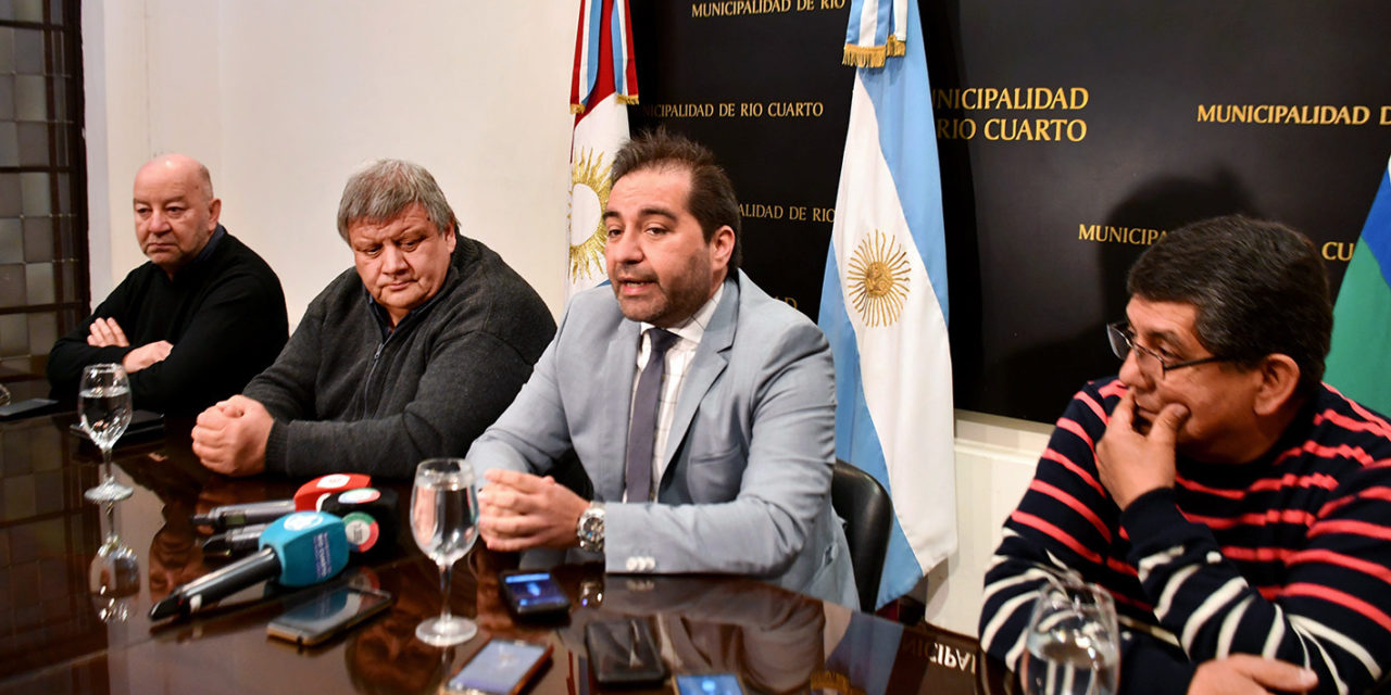 Río Cuarto: Se firmó el acuerdo salarial de los empleados municipales