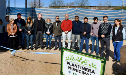 Presupuesto Participativo: se inauguró la Plantinera Municipal