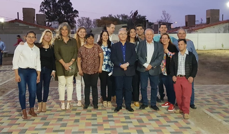 Se inauguró la obra de Hábitat en Huinca Renancó