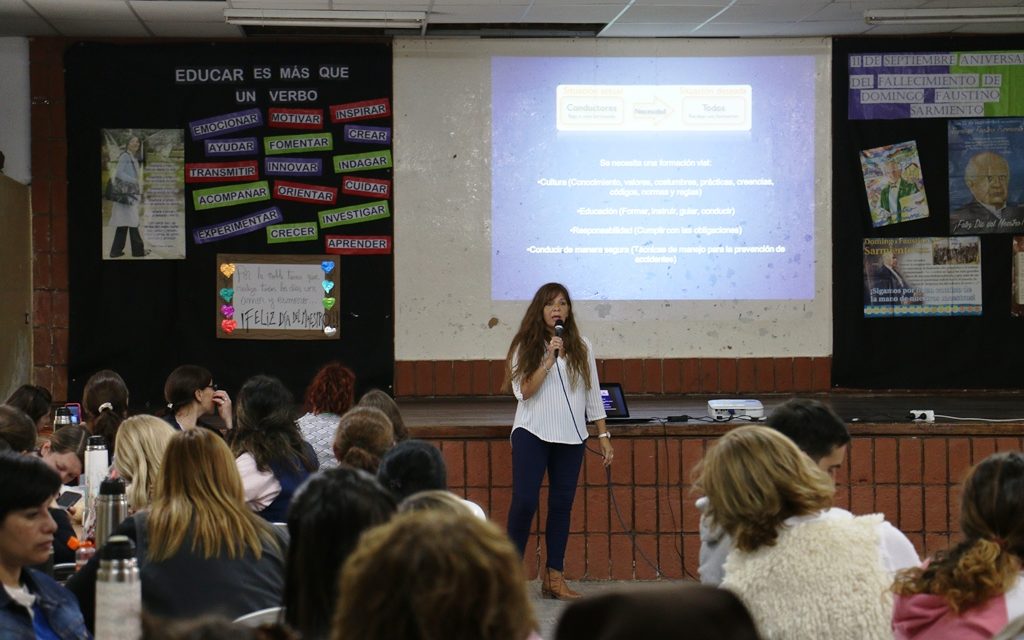 Río Cuarto: taller docente en educación, seguridad y cultura vial