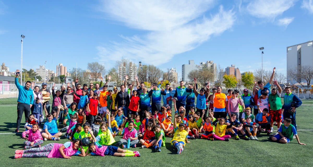 Encuentro de Fútbol Inclusivo en el Centro 11