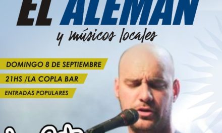 Ciclo Uruguay Late en Río Cuarto presenta: EL ALEMÁN