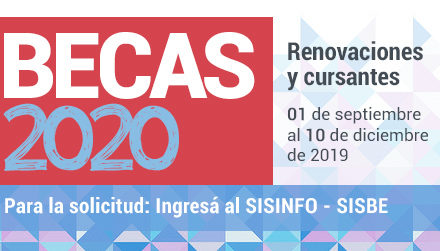 Se encuentran abiertas las preinscripciones para obtener una beca de la UNRC en 2020