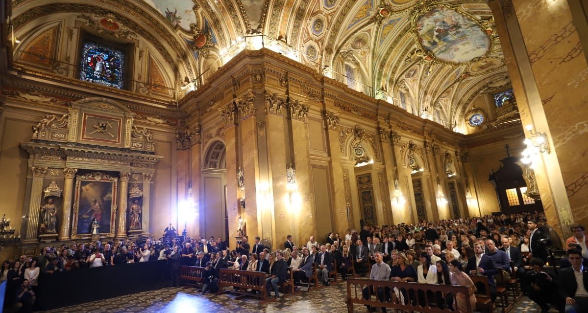 Fernández, Schiaretti y Massa, en el homenaje a De la Sota en la Catedral
