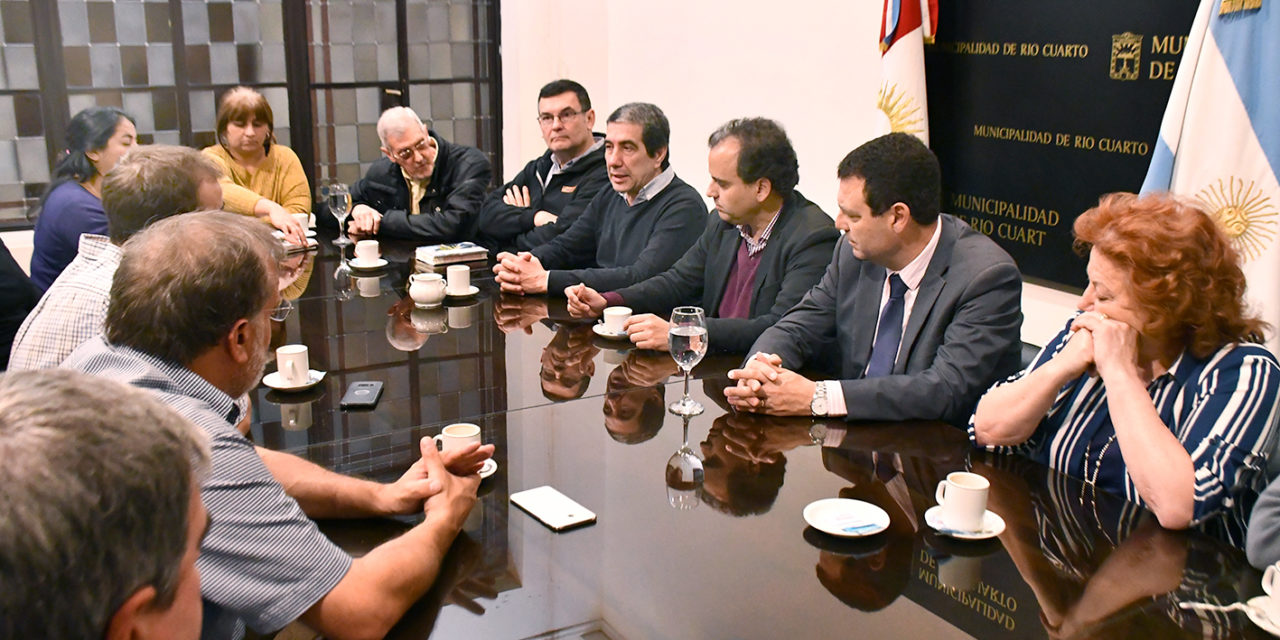 Llamosas se reunió con el Consejo Económico y Social