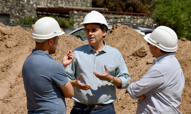 EMOS: finalizó la obra del cruce de ruta de la “Distribuidora Oeste”