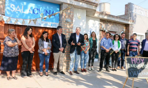 El sur provincial sumó dos nuevas Salas Cuna