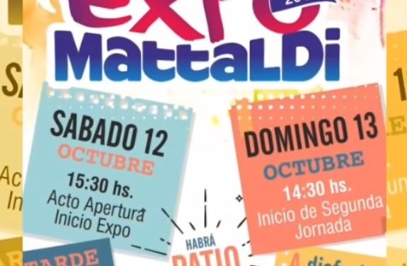 Se realizará una nueva edición de la Expo Mattaldi