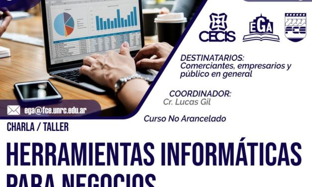 Herramientas informáticas para negocios, capacitación en el CECIS