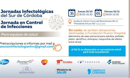 1º Jornadas de Infectología del Sur de Córdoba