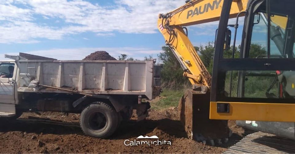 La Comunidad Regional Calamuchita colabora con el cierre del basural de Los Cóndores