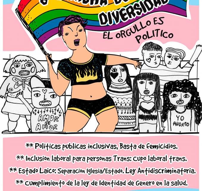 La UNRC dio su aval institucional a la Marcha de la Diversidad
