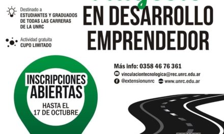 El viernes 18 empieza el Trayecto en desarrollo emprendedor