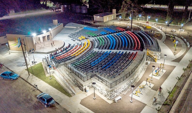 Berrotarán obtuvo una triple premiación por las obras ejecutadas con el plan Hábitat