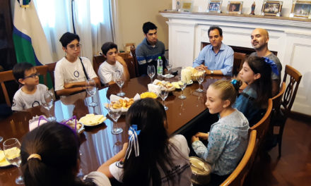 Día de la Diabetes: el Intendente Llamosas recibió a NADia