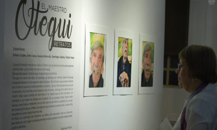 Otegui eterno: muestra de retrato en lo alto de la Casa de Cultura