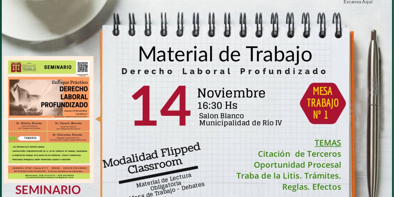Seminario de Derecho Laboral Profundizado