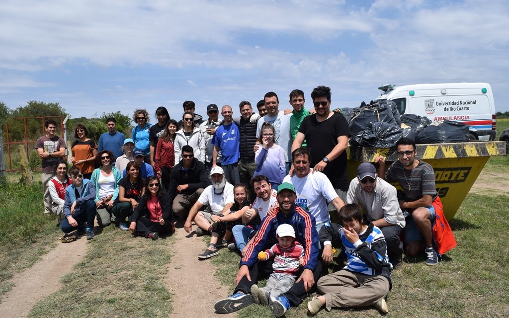 Río Cuarto: Jornada de limpieza en la Reserva del Chocancharava