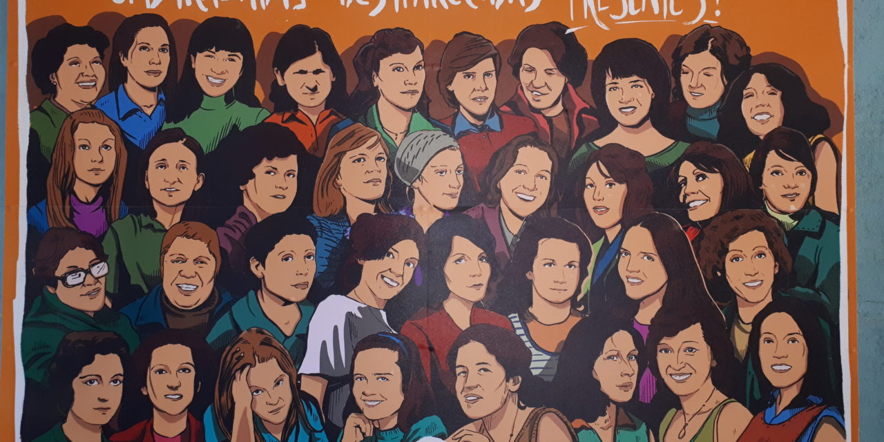 En la UNRC, un mural rinde homenaje a las 35 mujeres embarazadas cordobesas que secuestró la dictadura
