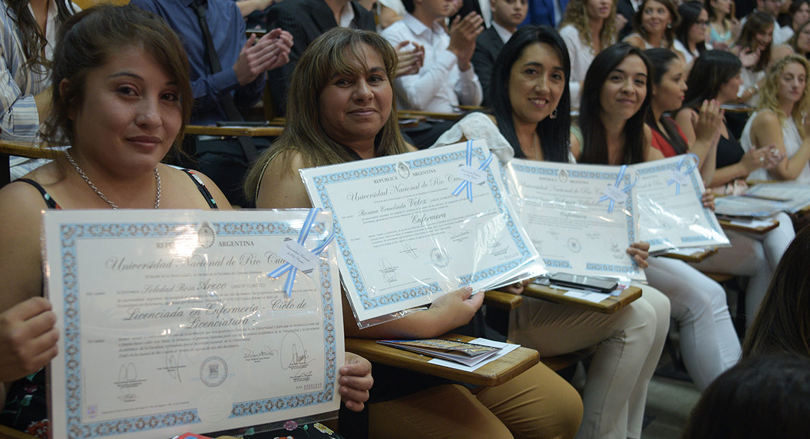 La UNRC reafirmó su compromiso con la educación  inclusiva en su última colación de 2019