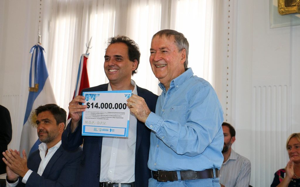 Río Cuarto: Con aportes provinciales comienza la pavimentación del Bv. Buteler