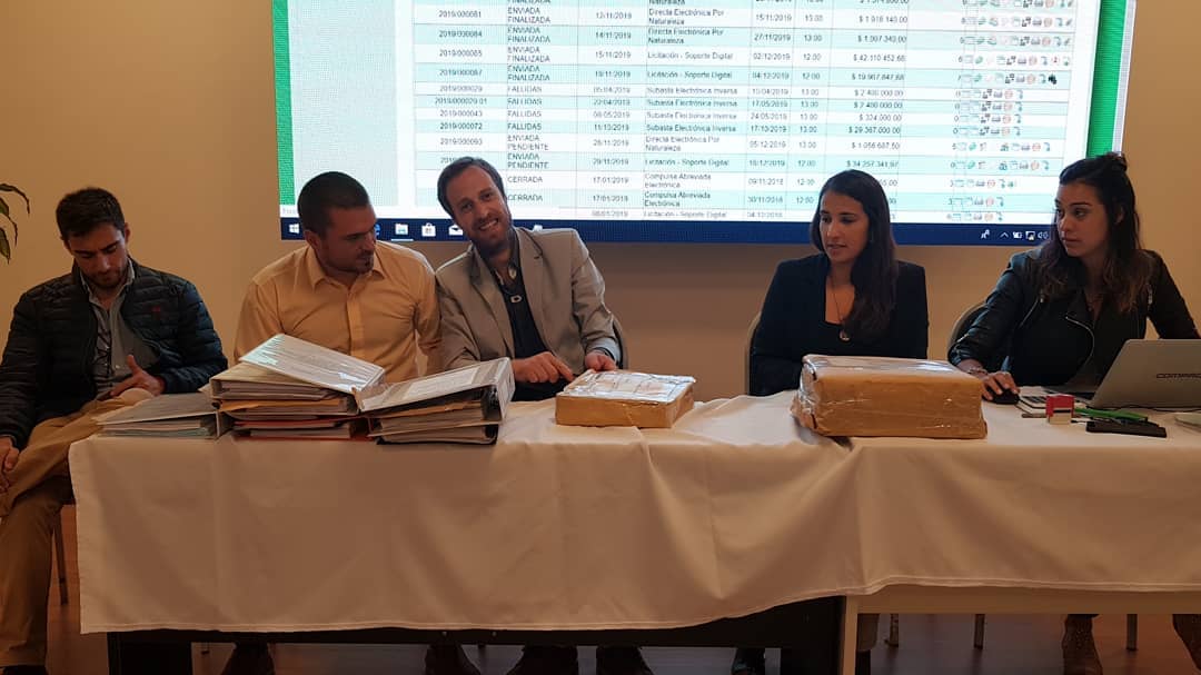 Apertura de Sobres por la licitación de la obra «Sistematización Cuenca de Aporte Arroyo de Suco»