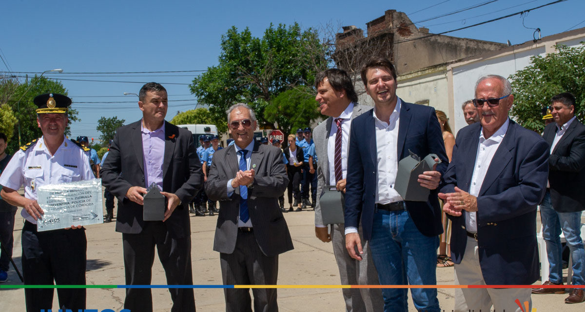 Huinca: se realizó el acto de inauguración de la Patrulla Preventiva