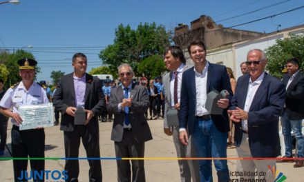 Huinca: se realizó el acto de inauguración de la Patrulla Preventiva