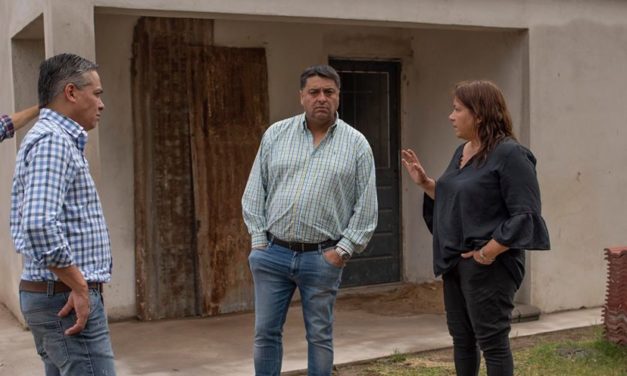 Recorrido de obras en Villa Huidobro
