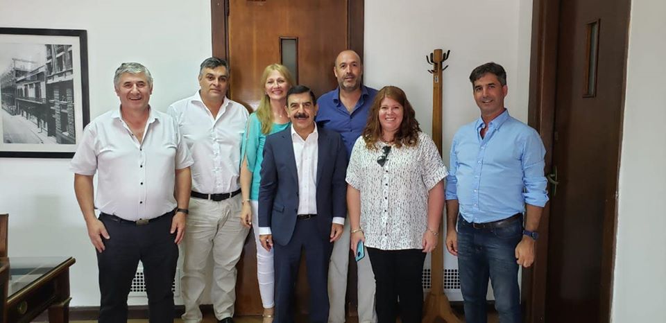 Intendentes del sur iniciaron gestiones ante ministerios nacionales