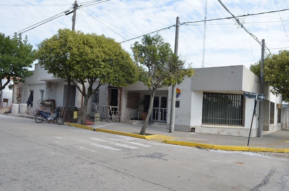 Gigena: Avanza la 2º etapa de la remodelación del edificio municipal
