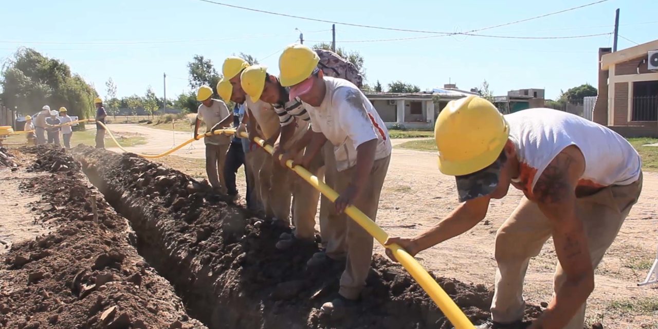 Las Higueras: Habilitan obras de gas en siete sectores