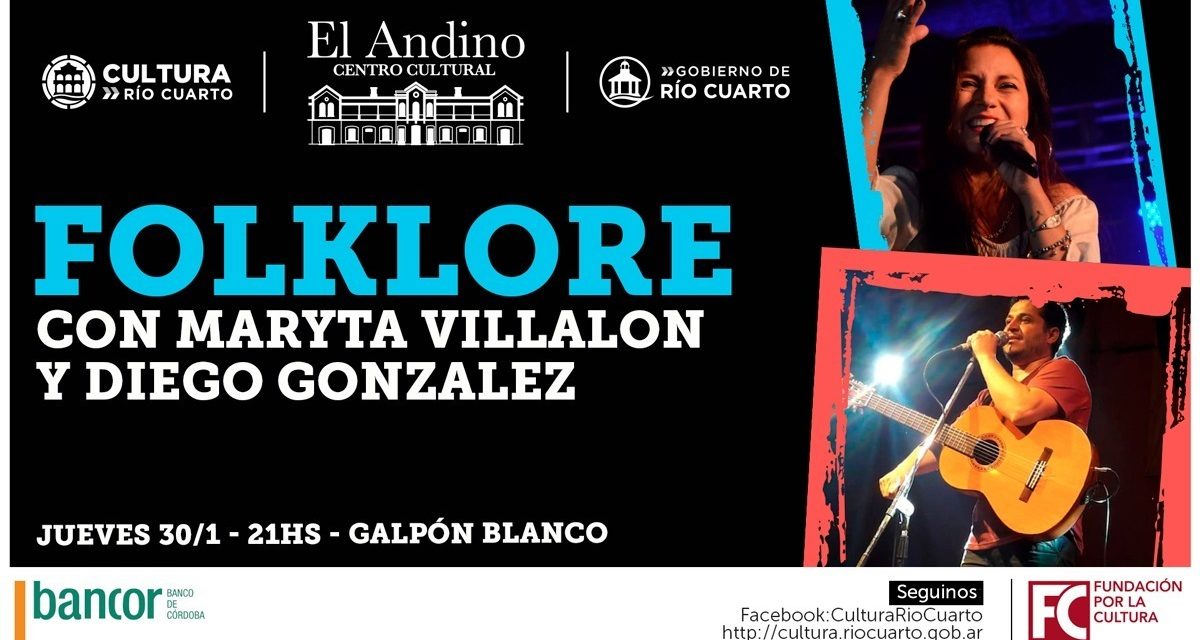 Río Cuarto: programación cultural en el Andino