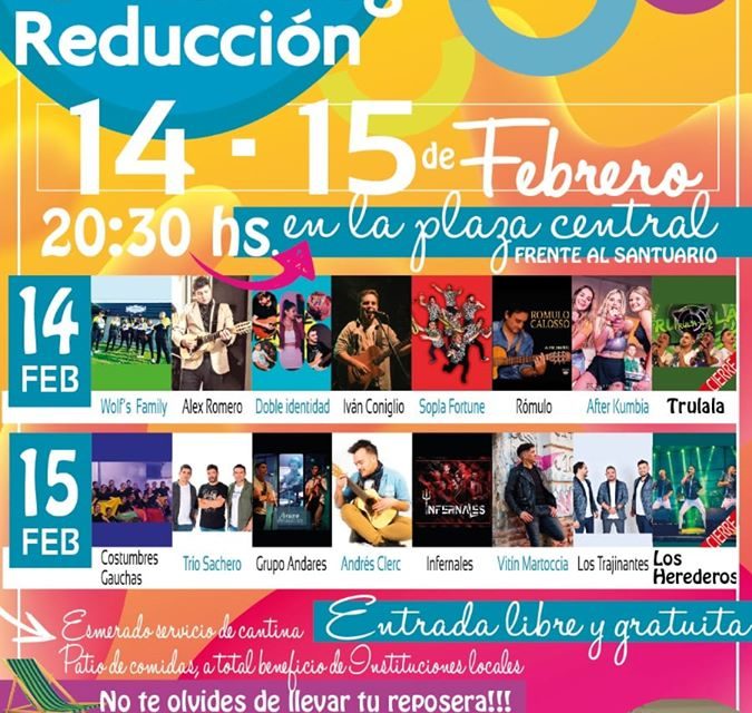 Reducción: se realizará el 5° Festival de la Alegría